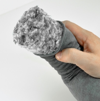 3"x4' Grey General Purpose Socks 15/Case
